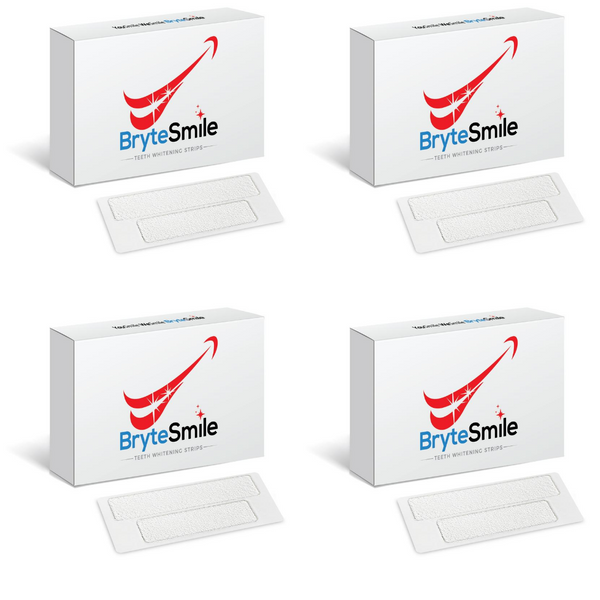 4 boxes of Bryte Smile Teeth Whitening Gel